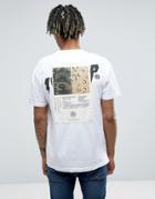 10.deep T-shirt With Back Patch - White