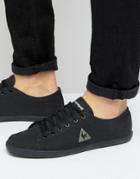 Le Coq Sportif Slimset Canvas Sneakers In Black 1610661 - Black