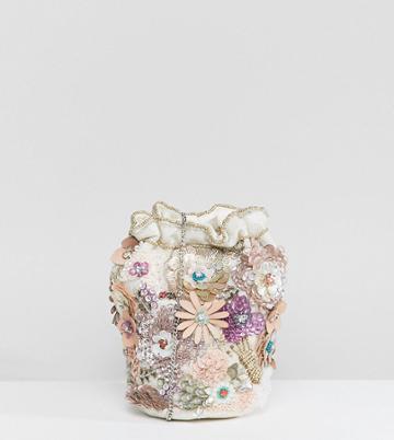 Accessorize Selena Floral Embellished Duffle Bag - Multi
