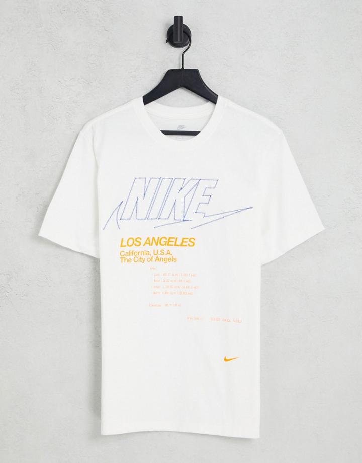 Nike La City T-shirt In White