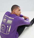 Puma Graphic Long Sleeve T-shirt - Purple