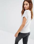 Noisy May Open Black Sleeveless Knit Sweater - Gray Violet