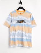 Adidas Originals Adventure Wave Print T Shirt In Mulitcolor-multi