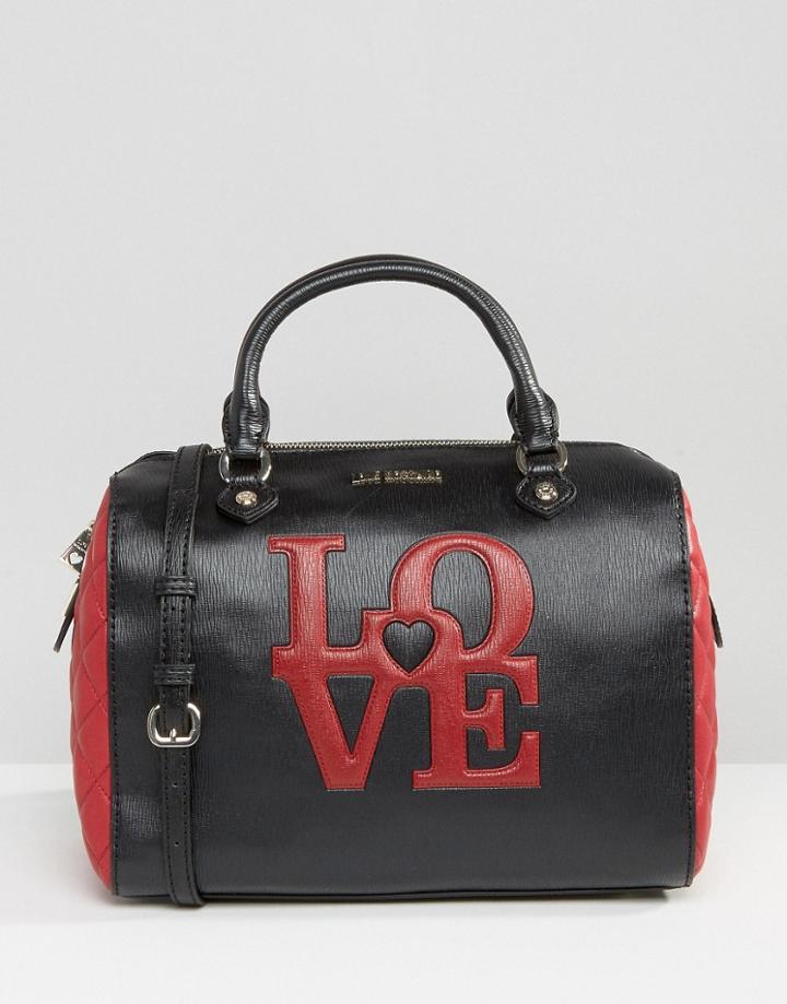 Love Moshino Love Bowler Tote Bag - Ros