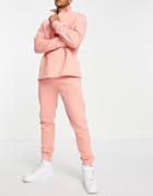 Topman Sweatpants In Pink - Part Of A Set