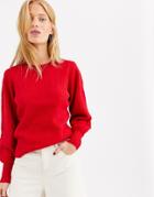 Selected Long Sleeve Sweater-red