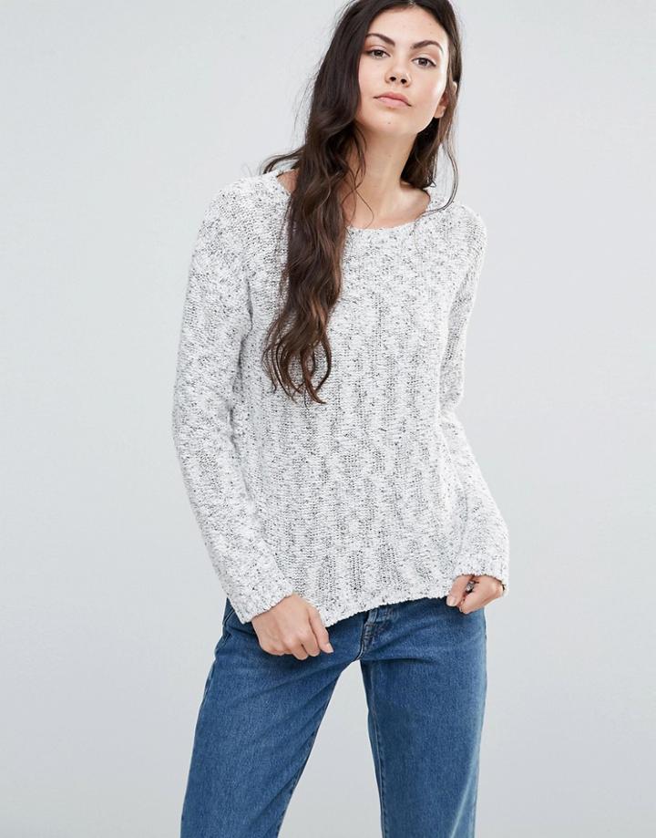 Minimum Vineke Knit Jumper - White