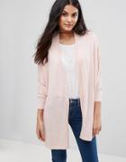 Jdy Alba Supersoft Knit Cardigan - Pink