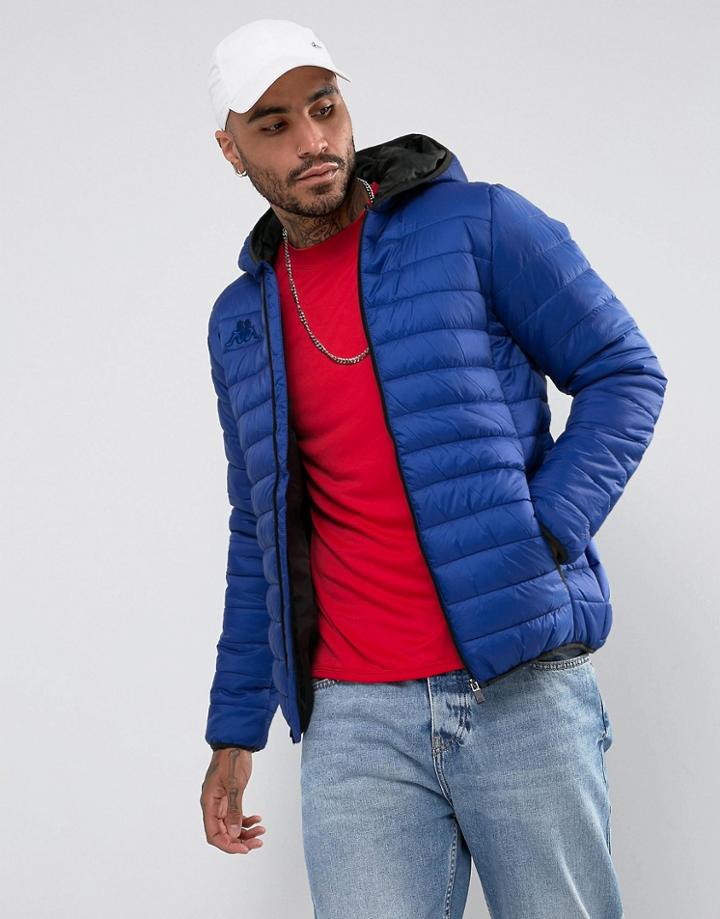 Kappa Bacrio Full Zip Training Jacket - Blue