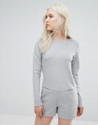D.ra Tiffany Tailored Romper In Steele - Gray