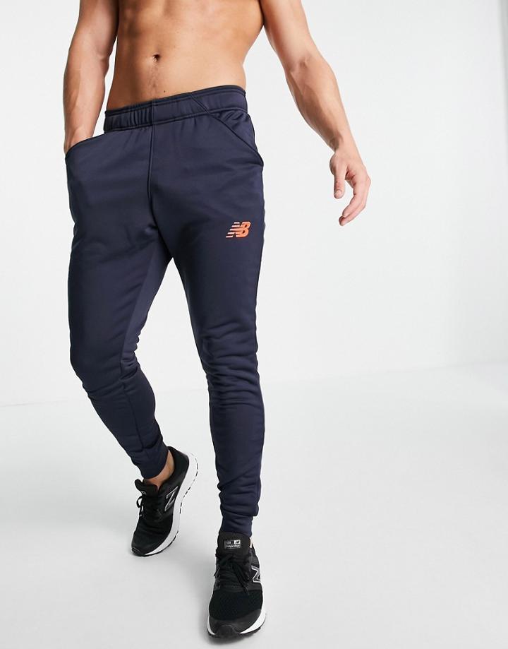 New Balance Football Graft Slim Fit Sweatpants In Black
