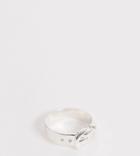 Chained & Able Belt Ring In Sterling Silver - Silver