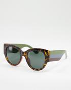 Aj Morgan First Rick Round Lens Sunglasses-brown