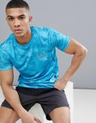 Ea7 Training Performance Ventus 7 Breathable T-shirt In Aqua - Blue