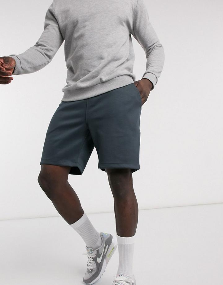 River Island Jersey Shorts-grey