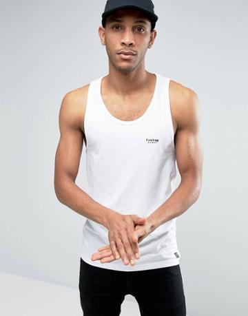 Firetrap Muscle Tank - White