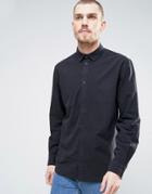 Weekday Pablo Structured Shirt - Black