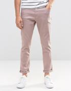 Brooklyn Supply Co Hamptons Cropped Slim Pants - Brown