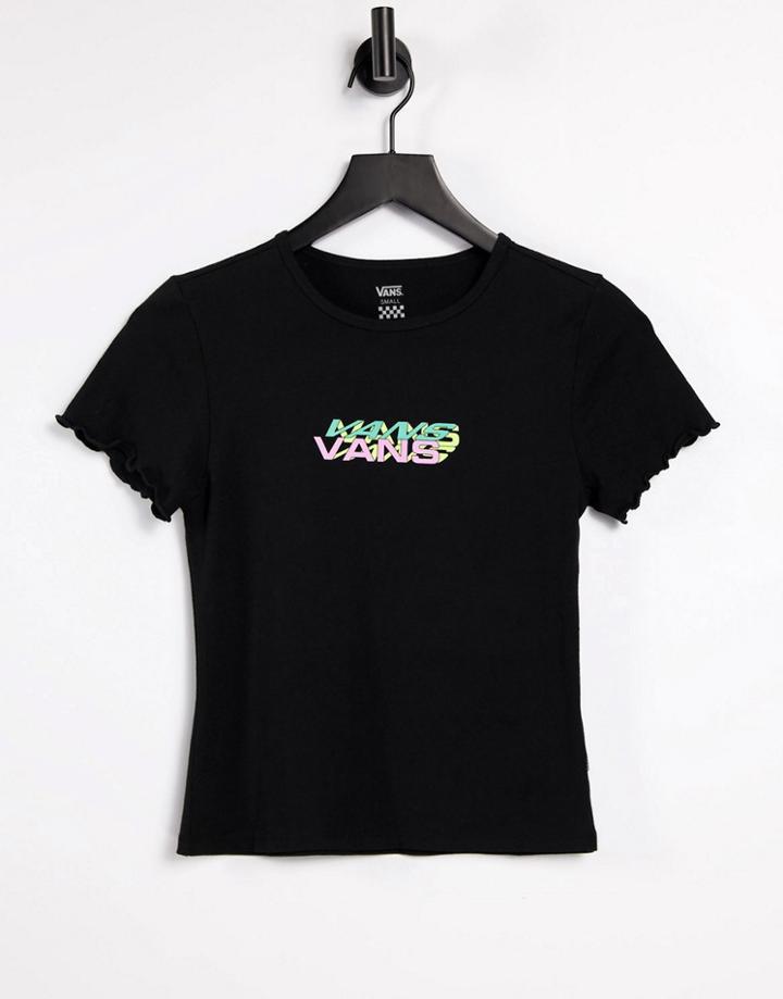 Vans Jen Nee Short Sleeve T-shirt In Black