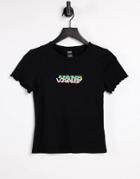 Vans Jen Nee Short Sleeve T-shirt In Black