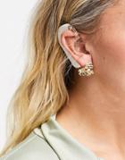 Saint Lola Flower Earrings In Gold