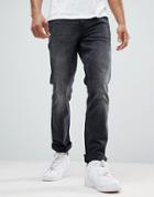 Boss Slim Fit Dark Wash Jeans - Blue