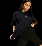 Asyou Oversized T-shirt In Black