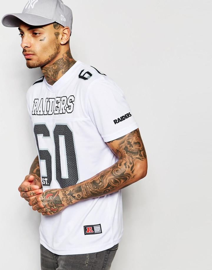 Majestic Jersey Raiders T-shirt - White