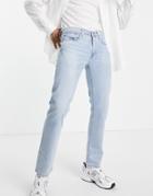 Levi's 511 Slim Fit Jeans In Stretch Light Indigo Worn Wash-blues