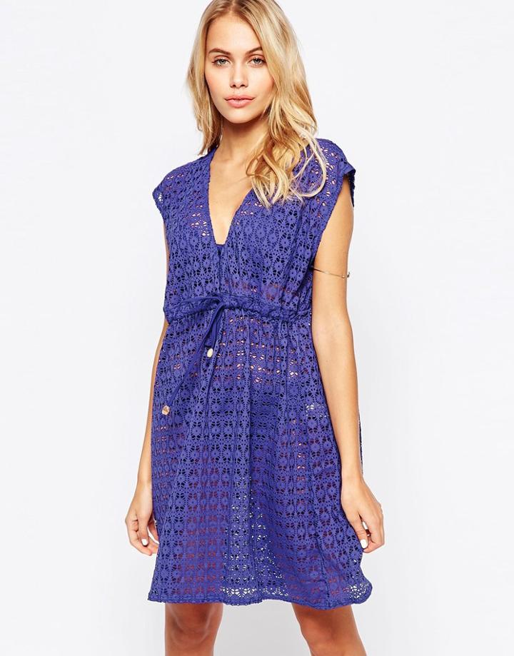 Freya Spirit Tunic Beach Dress - Indigo