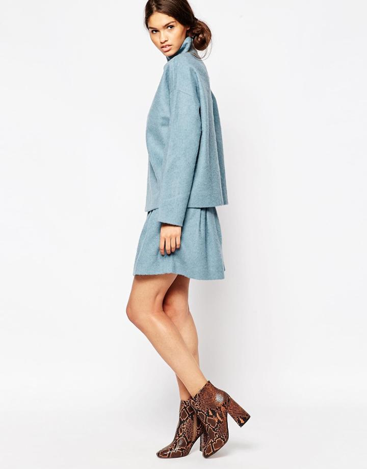 Ganni Inglewood Blue Skirt - Citadel