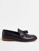 Bolongaro Trevor Loafers In Black With White Sole