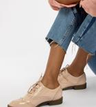 Asos Design Manic Flat Brogues-beige