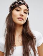 Asos Floral Turban Headband - Multi