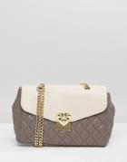 Love Moschino Quilted Shoulder Bag - Gray