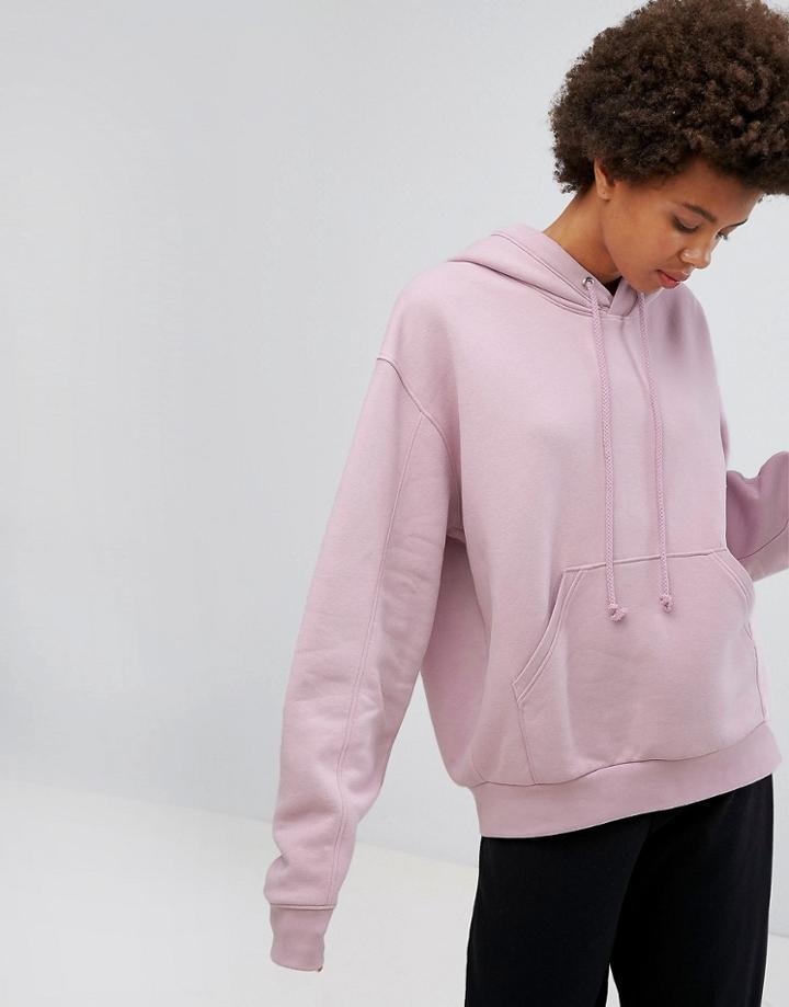 Weekday Oversize Hoodie - Pink