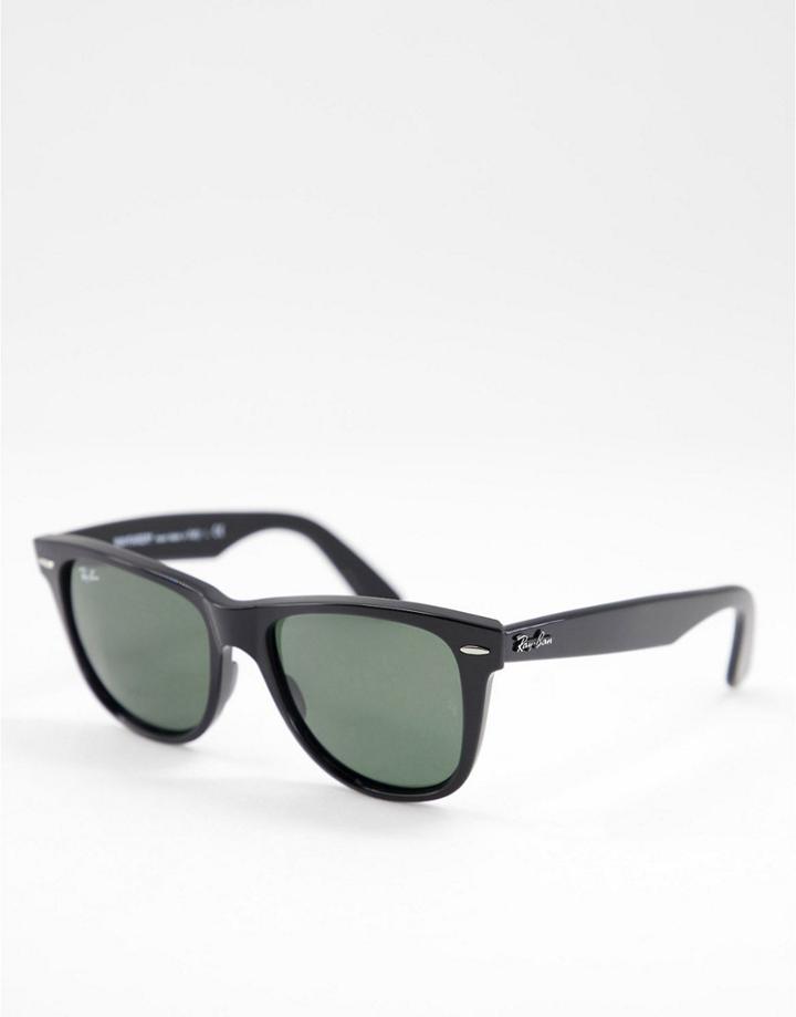 Ray-ban Original Wayfarer Larger Sunglasses In Black 0rb2140