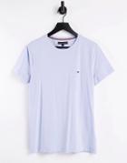 Tommy Hilfiger Small Icon Slim Fit T-shirt In Light Blue-blues