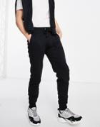 French Connection Slim Fit Sweatpants In Black