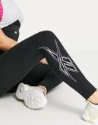 Reebok Classics Graphic Leggings In Black
