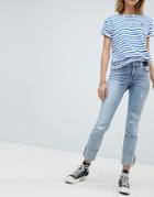 Maison Scotch Supreme Boyfriend Ripped Jeans