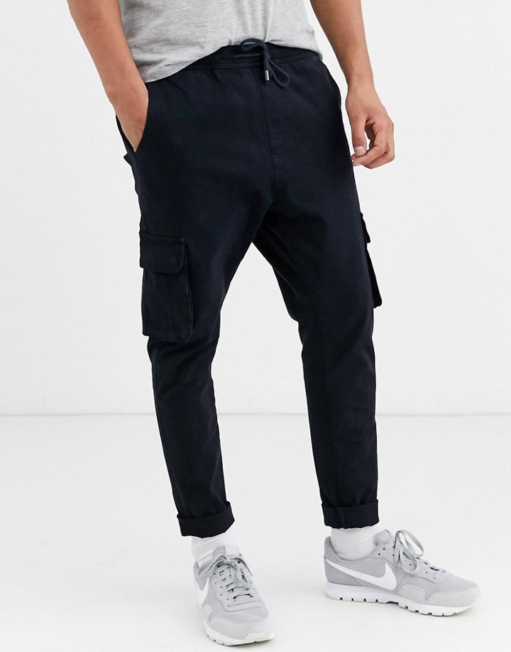Brave Soul Utility Cargo In Navy