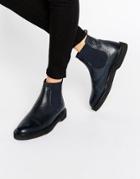 H By Hudson Bopp Flat Chelsea Boots - Black