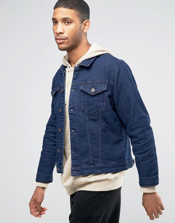 Troy Denim Jacket - Blue