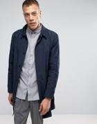 Lindbergh Unlined Trenchcoat Slim Fit In Navy - Navy
