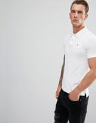 Tommy Hilfiger Denim Polo Slim Fit With Flag Logo - White