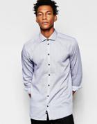 Minimum Button Down Shirt Long Sleeve - Navy