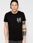 D-struct Geo Pocket T-shirt - Black