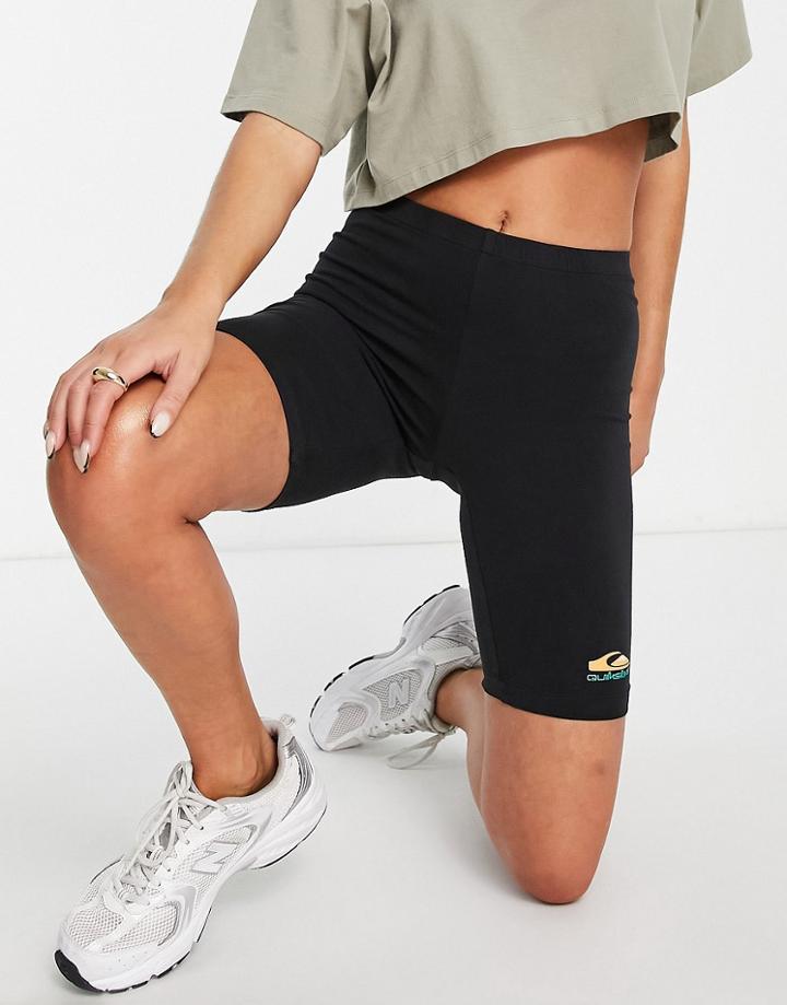 Quiksilver Moverthecoast Legging Shorts In Black