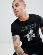 Diesel T-diego-xb Noise T-shirt - Black